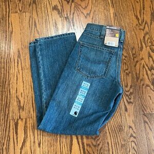 Carhartt Holter Jean Mens 32x32 Relaxed Fit Straight Leg Denim BD1483 NWT